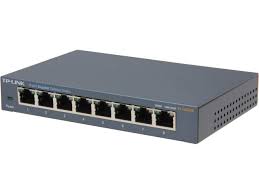 HUB-TP-LINK 8 PORT TL-SG108 10/100/1000 METAL